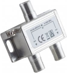 F-Serie, Stammverteiler, 2-fach, 5-1000 MHz, 85 dB