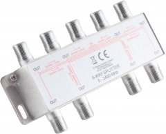 F-Stammabzweiger, 2-fach, 8,5 dB 5-1000 MHz-85 dB - SAT F-Stammabzweiger 2-fach, 5-1000MHz, 85dB