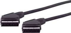 Scart-Stecker auf Scart-Stecker, Steuerkabel, 1,5m - SCART-Stecker auf SCART-Stecker, 21-pol