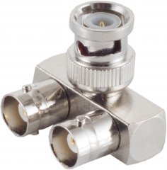 L - Adapter, 1 BNC Stecker auf 2 BNC Kupplungen - SMA-Adapter, SMA Stecker/Buchse auf BNC/N/TNC