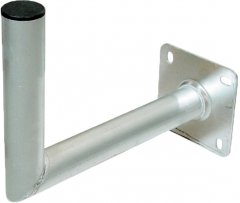 SAT-Wandhalter, ALU, 350x250mm Rohr 50x2.0mm - SAT-Wandhalter ALU, 350x250mm, Rohr 50x2mm
