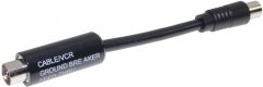 Wurfantenne, Koaxialkupplung - Wurfantenne, DVB-T Zimmerantenne, 75 Ohm, Koaxialkupplung, UKW Radio