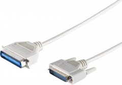 Druckerkabel 25pol Sub D-St/36pol Centronics St 3m - SUB-D 25pol Stecker auf 36pol Centronics