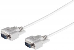 VGA-Monitorkabel 2 x 15-pol. HDD-Stecker 5m - VGA 15-pol HDD-Stecker auf 15-pol HDD-Stecker