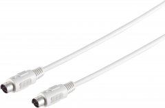 PS/2 Mini-DIN-Kabel, 6-polig auf 6-polig, 5 m, klassische Tastatur-/Maus-Verbindung, KVM-tauglich