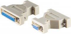 SUB-D Adapter 9pol Sub D-Buchse/25pol Sub-D-Buchse - SUB-D Adapter 9pol Sub-D-Buchse auf 25pol