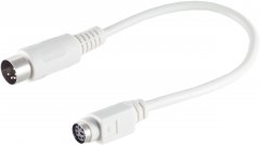 PS 2 6pol Mini DIN-Buchse / 5pol DIN-St. 0,2m - PS/2 Kabel 6-pol Mini DIN-Buchse auf 5-pol DIN, AT