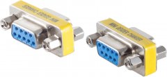 Gender Changer 2x9-pol. SUB-D-Buchse - Gender Changer 2x9-pol SUB-D Buchse, RS232 DB9, COM Port