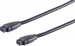 FireWire 800 IEEE 1394B-Kabel (9-pol/9-pol), 1 m - f�r DV-Ger�te, Camcorder und externe Festplatten.