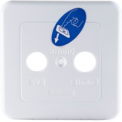 Abschlu�widerstand 75ohm 100St�ck - Abschlusswiderstand, 75 Ohm, IEC-Stecker, 100er Pack