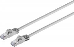 Cat.7 Patchkabel, PIMF/S-FTP, grau, 7,5 m, RJ-45, 10-Gbit/s-Netzwerk - 600MHz, 10-Gbit/s, S/FTP PIMF