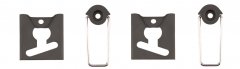 Plasma/LCD/LED Wandhalter f�r 15-42 Displays - Plasma/LCD/LED Wandhalter, 15-42, neigbar, VESA,