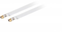 SAT Fensterdurchf�hrung, slim, wei� - SAT Fensterdurchf�hrung slim, wei�, Koaxialkabel flach, DVB-S