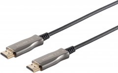 Aktives Optisches HDMI 2.0 Kabel AOC Glasfaser 4K 60Hz 18Gbit/s HDR10 ARC HDCP 15 m - 4K 60Hz