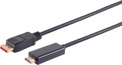 DisplayPort 1.4 Adapterkabel, HDMI-A, 4K, 3m - DisplayPort Stecker auf HDMI-A Buchse, 4K (60Hz)