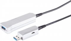 AOC USB-A Verlängerung Glasfaser USB 3.0 5Gbit/s aktiv optisch Bus-powered richtungsgebunden 10 m