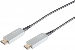 Optisches HDMI Kabel, 4K, 40,0m, schwarz - HDMI A Stecker auf HDMI A Stecker (19P19C), 4K2K (60 Hz)