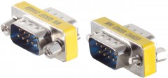Gender Changer 2x9-pol. SUB-D-Stecker - Gender Changer, 2x 9-pol Sub-D Stecker, RS-232 - Gender