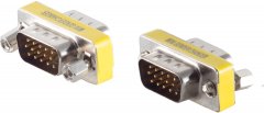 Gender Changer 2x15-pol. HDD-Stecker - Gender Changer 2x15-pol HDD Stecker, D-Sub 15, VGA DB15