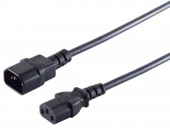 Kaltgeräteverlängerung IEC C14 C13 5,0 m VDE Netzkabel - IEC C14 C13