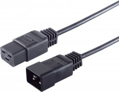 Kaltger�teverl�ngerung 16A IEC C20 C19 5,0 m - IEC C20 C19, 16A Kaltger�te-Verl�ngerung, Server