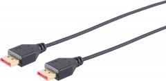 DisplayPort 1.4 Verbindungskabel, 8K, slim, 1,5m - DisplayPort Stecker auf DisplayPort Stecker