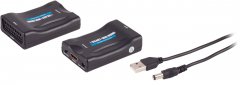 HDMI-A Konverter, SCART, digital/analog - SCART auf HDMI Konverter, aktiv, SCART Eingang, HDMI