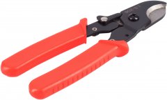 Solar Kabelschere, 2.5-8mm�, rot - Kupferkabel, Stahlkabel, ergonomisches Antirutsch Design, Metall