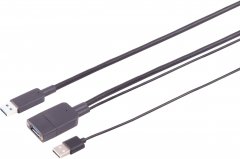 AOC USB-A Verl�ngerung Glasfaser USB 3.2 10Gbit/s aktiv optisch Bus-powered richtungsgebunden 10 m