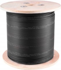 Solarkabel 6mm², H1Z2Z2-K, CPR, bulk, schwarz, 500m, schwarz - AC U0/U = 1 kV, verzinntes Kupfer
