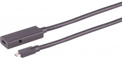 Aktive USB-C Verlängerungskabel USB 3.1 Gen 2 SuperSpeed 10Gbps 1 Verstärker 3m - aktiver Repeater