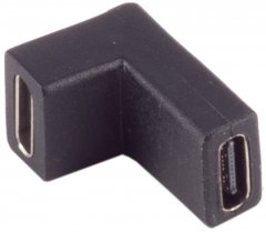 USB-C Verbinder Buchse auf Buchse 3.1 Gen 2 90� oben/unten SuperSpeed 10Gbps PVC - USB-C 3.1 Gen 2,