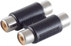 Adapter 2� Cinchkupplung auf 2� Cinchkupplung Audio - Audioadapter 2x Cinch Kupplung, 2x RCA Buchse