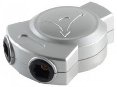 Toslink-Verteiler Y-Adapter 1 auf 2 optisches Audiosignal - Toslink Y-Verteiler, 1 auf 2, optisches