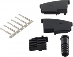 TAE-F-Stecker, unmontiert, l�tbar - Telefon-Rohstecker zur DIY-Konfektion \(NTBA, TAE-F\)