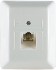 UAE-Anschlu�dose 1�8, Aufputz - UAE-Dose 1�8, RJ45 Anschlussdose Aufputz, ISDN Netzwerk Datendose