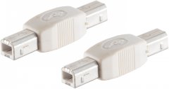USB-B Gender-Changer Stecker, 2.0 - USB-B Gender Changer Stecker, 2.0, USB-B Stecker auf Stecker