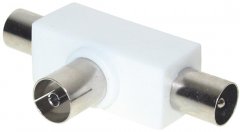 T-Verteiler, 2 x Stecker und 1x Kupplung