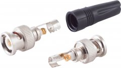 BNC Stecker, schraubbar, 75 Ohm