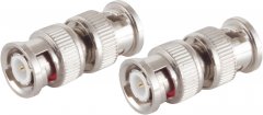 BNC - Kupplung auf BNC-Kupplung -- 75 OHM - BNC-Kupplung auf BNC-Kupplung, 75 Ohm, Metall