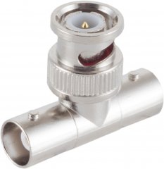 T - Adapter, 1 BNC Stecker auf 2 BNC Kupplungen - SMA-Adapter, SMA Stecker/Buchse auf BNC/N/TNC