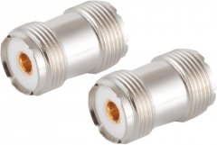 UHF - Stecker auf BNC - Kupplung - SMA-Stecker auf SMA-Buchse, 50 Ohm, Metall, Kupplung