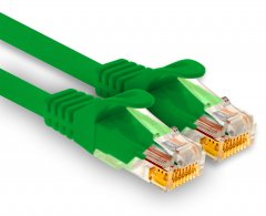 1aTTack LAN-Kabel 1m Cat7 UTP Patch-Ethernetkabel 10 Gb/s RJ45 Stecker CAT6a 1x gr�n