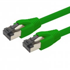 1aTTack Cat.8 Netzwerkkabel 5m 2000 MHz 40 Gbit/s 1x Gr�n Ethernetkabel Patchkabel S/FTP LSZH