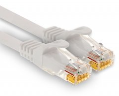 1aTTack LAN-Kabel 30m Cat7 UTP Patch-Ethernetkabel 10 Gb/s RJ45 Stecker CAT6a 1x wei�
