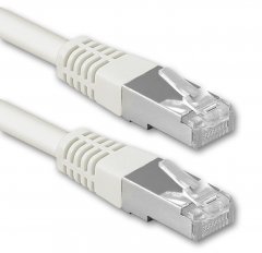 1aTTack LAN Kabel 0,25m CAT6 S-FTP RJ45 Netzwerkkabel Patchkabel wei�