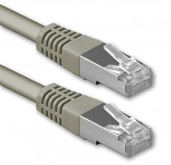 1aTTack LAN Kabel 0,5m CAT6 S-FTP RJ45 Netzwerkkabel Patchkabel grau