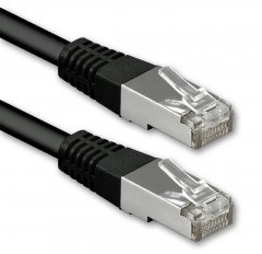 1aTTack LAN Kabel 10m CAT6 S-FTP RJ45 Netzwerkkabel Patchkabel schwarz