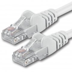 1aTTack LAN Kabel 30m CAT5e UTP Netzwerk Patchkabel RJ45 wei�