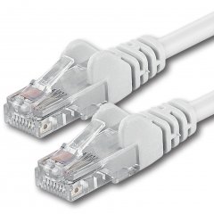 1aTTack CAT6 LAN Kabel 1m 1x  RJ45 UTP Netzwerkkabel Ethernetkabel Wei�